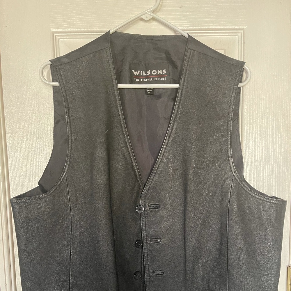 Wilson’s leather vest